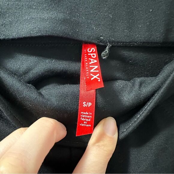 SPANX The Perfect Jegging Pant Black Pull On Size S Slimming Preppy Comfort - Picture 8 of 15